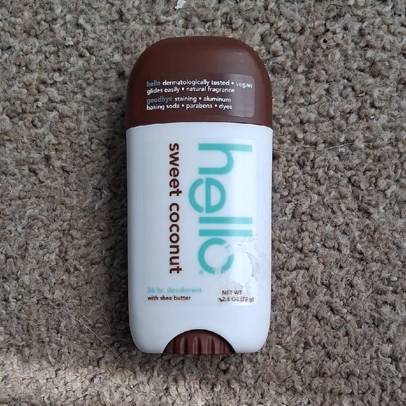 Hello Sweet Coconut Deodorant 2.6 Oz - Picture 1 of 2